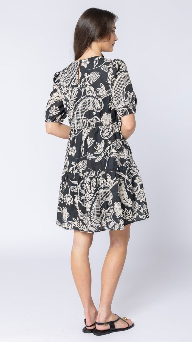 Soho Dress Sand Flower