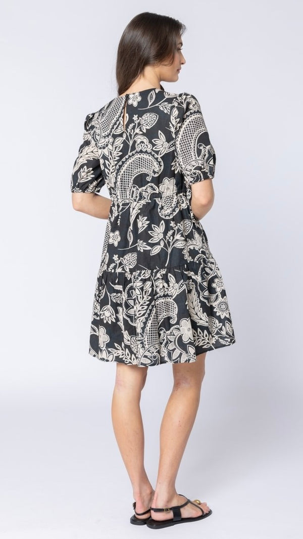 Soho Dress Sand Flower
