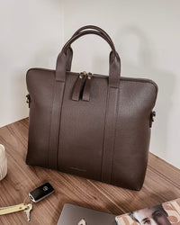 Rhodes Laptop Bag Chocolate