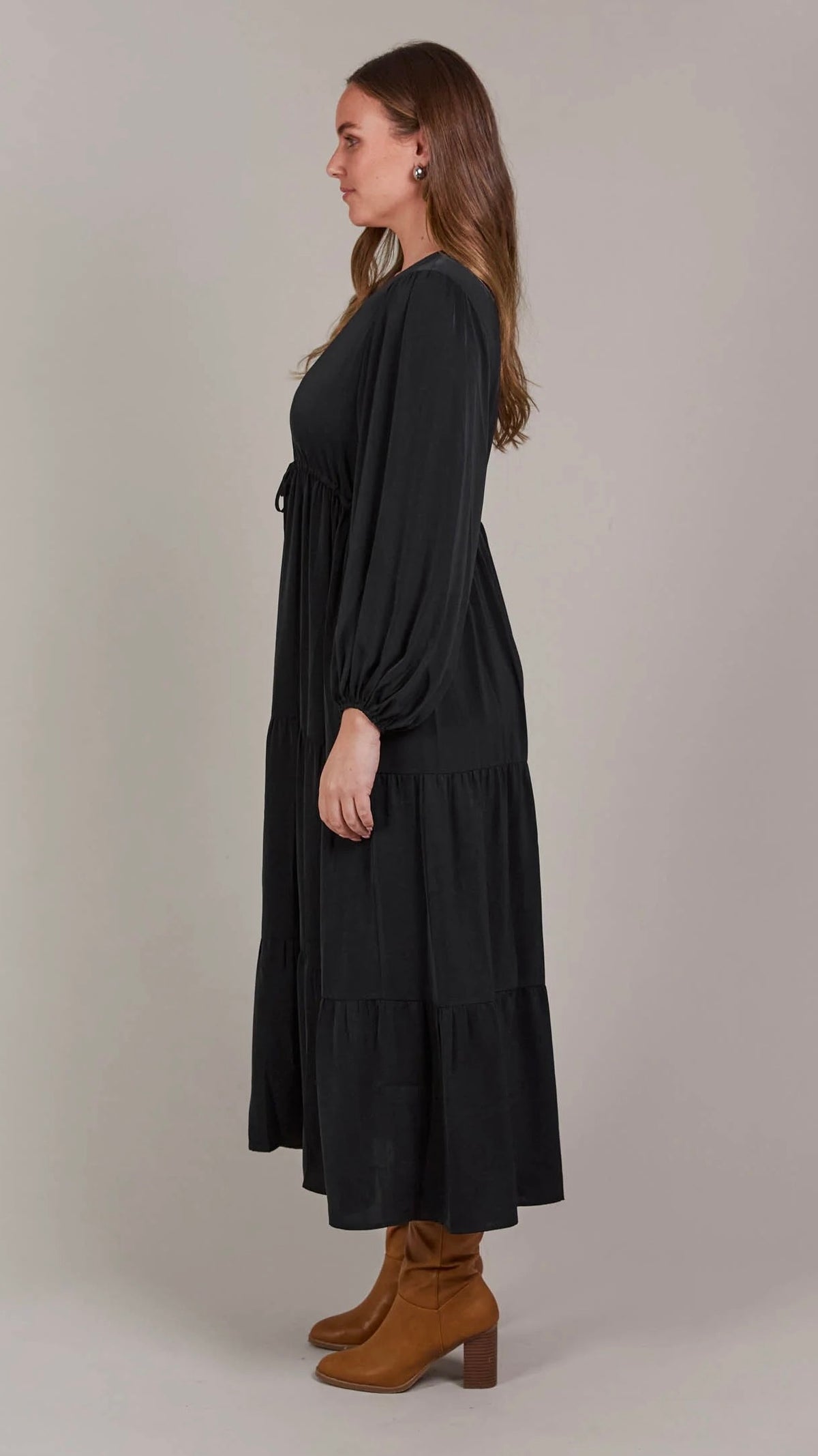 Elsie Maxi Dress Black