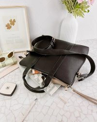 Rhodes Laptop Bag Black