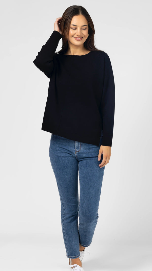 Halle Knit Top Black