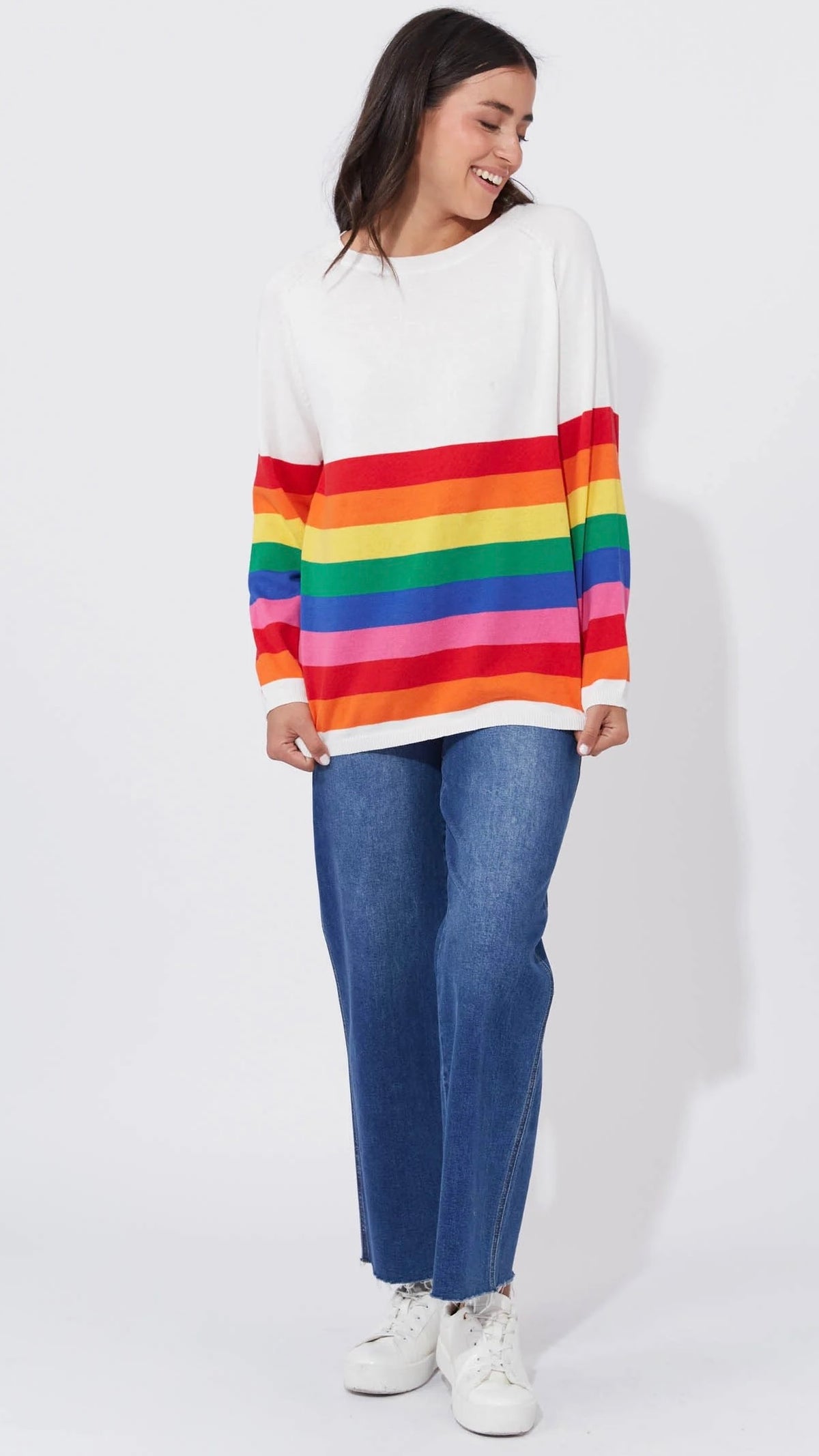 Florida Stripe Jumper Rainbow