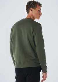 21130750 Crewneck Sweater Dark Green