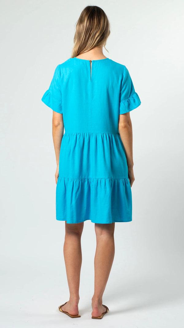 Molly Dress Santorini Blues