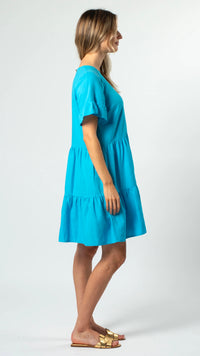 Molly Dress Santorini Blues