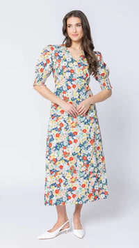 Florence Dress Red Poppy