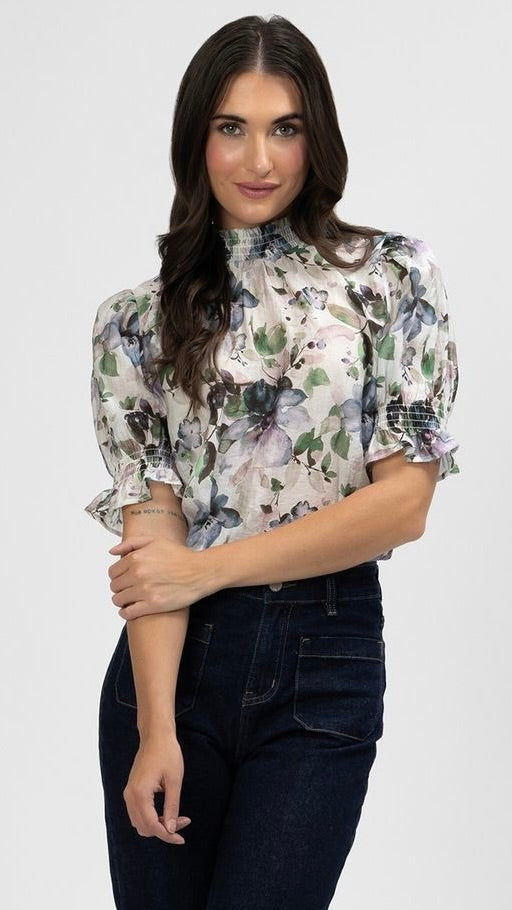 Notting Hill Top SS Water Bloom