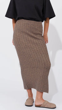 Cadiz Knit Skirt Marle
