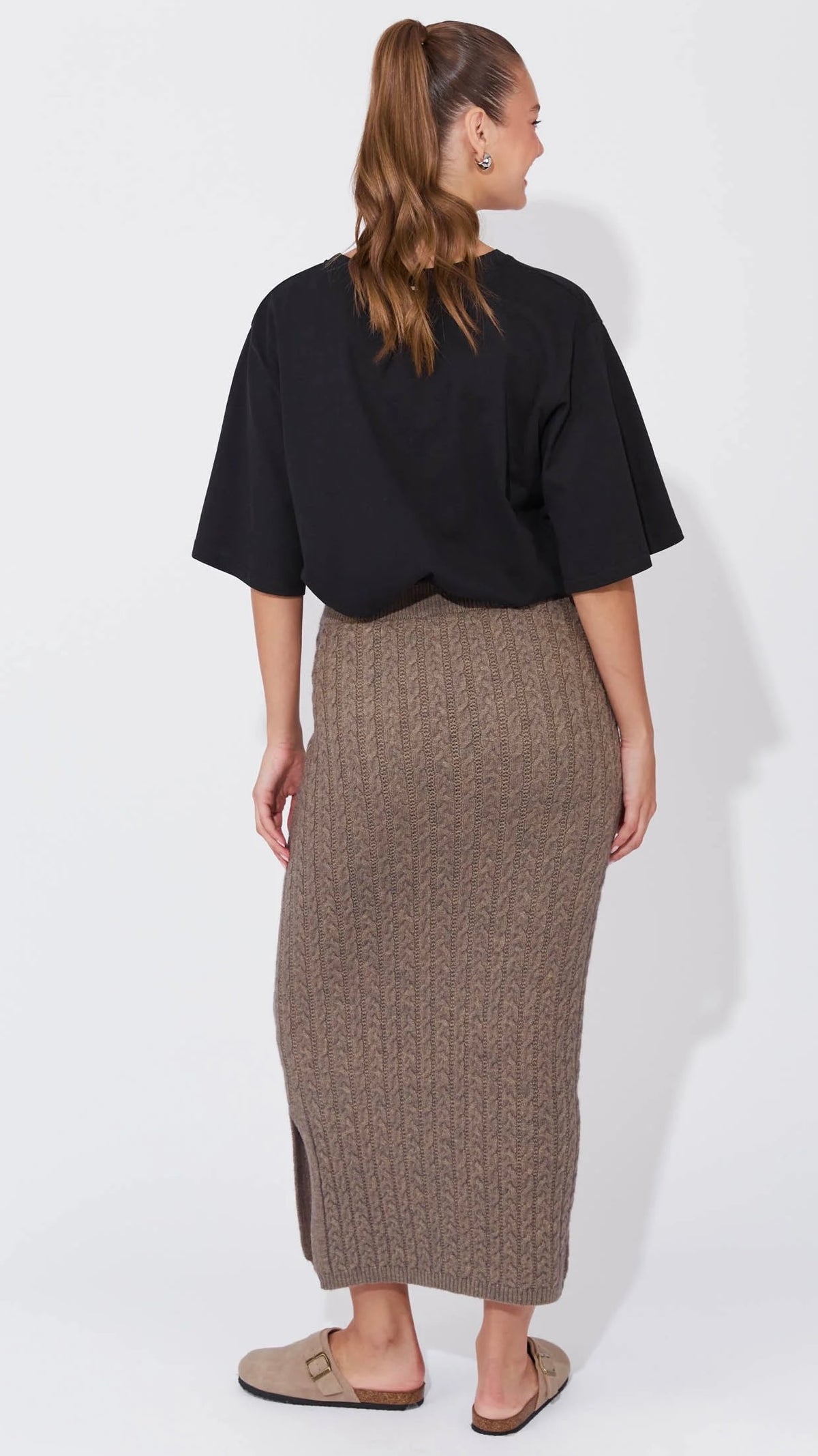 Cadiz Knit Skirt Marle
