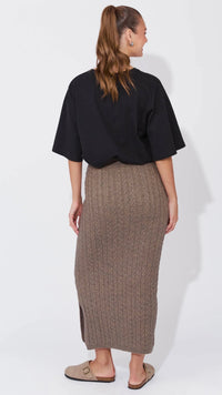 Cadiz Knit Skirt Marle