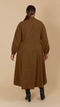 Freya Dress Toffee