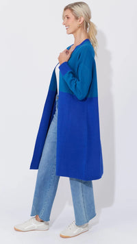 Cyprus Cardigan Blue/Oasis