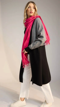 Cyprus Cardigan White/Kohl