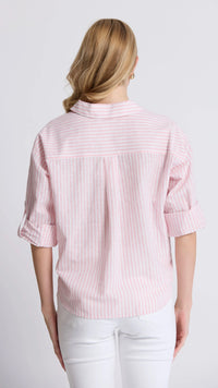 On Repeat Blouse Rose Stripe
