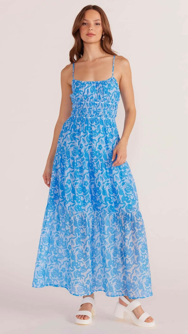 Enza Maxi Dress Bluflo