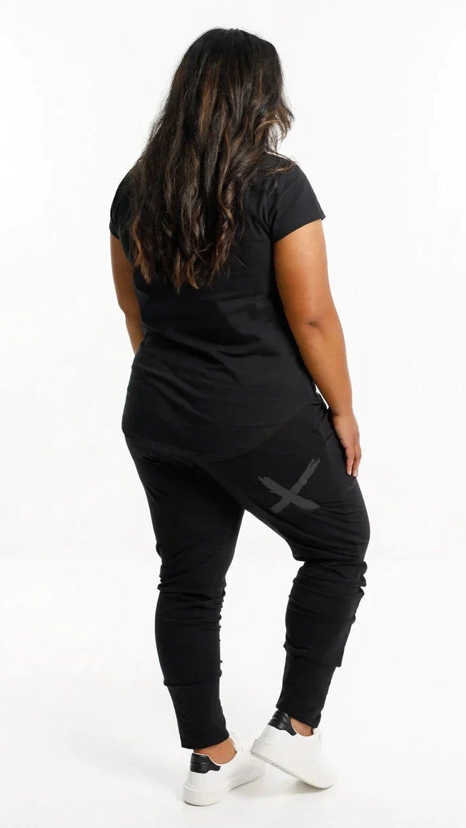 Apartment Pants Black with Matte Black X