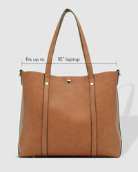 Nevada Tote Bag Tan Ezra