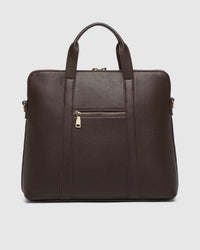 Rhodes Laptop Bag Chocolate