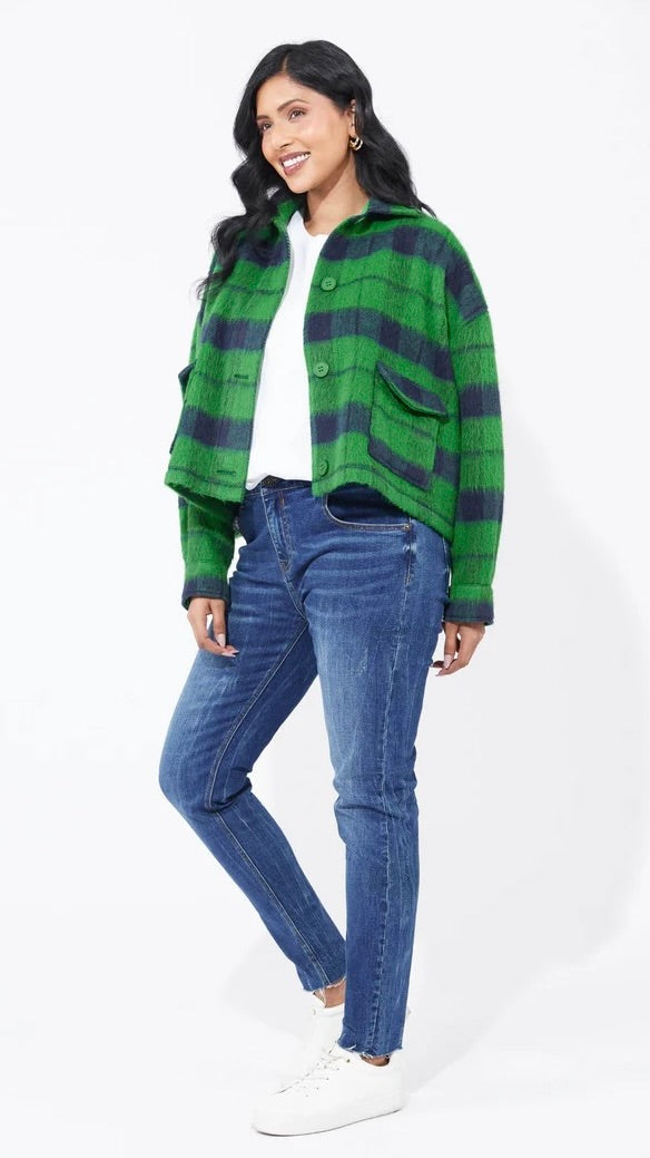 Daytona Crop Jacket Oasis
