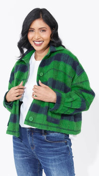 Daytona Crop Jacket Oasis