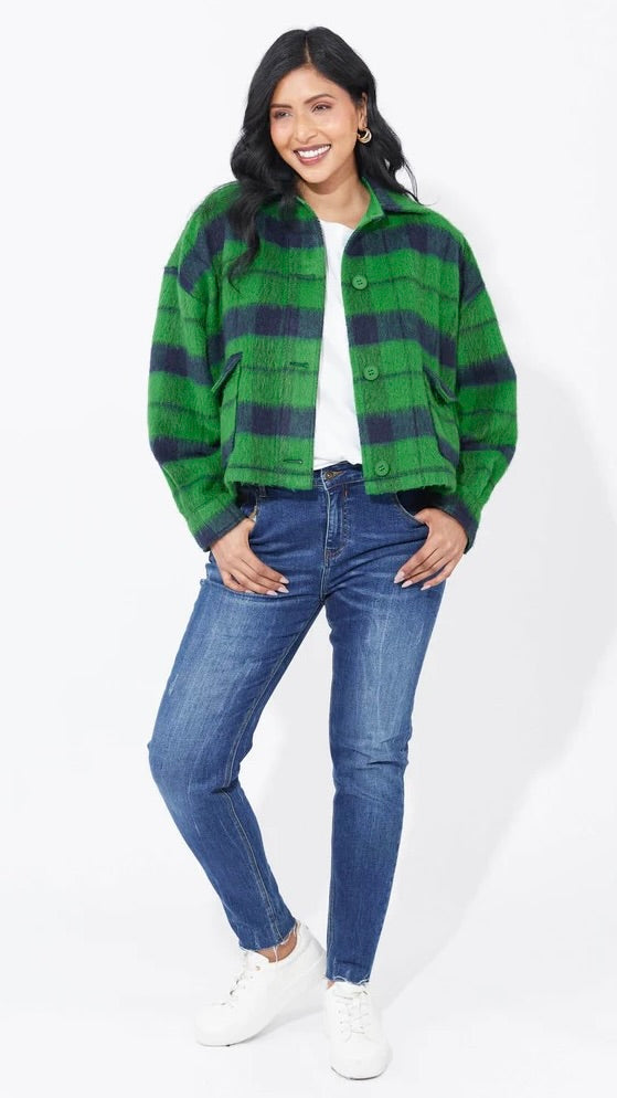 Daytona Crop Jacket Oasis