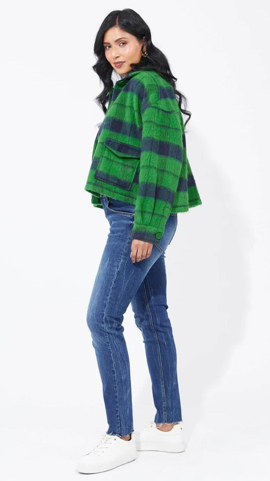 Daytona Crop Jacket Oasis