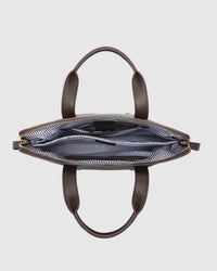 Rhodes Laptop Bag Chocolate