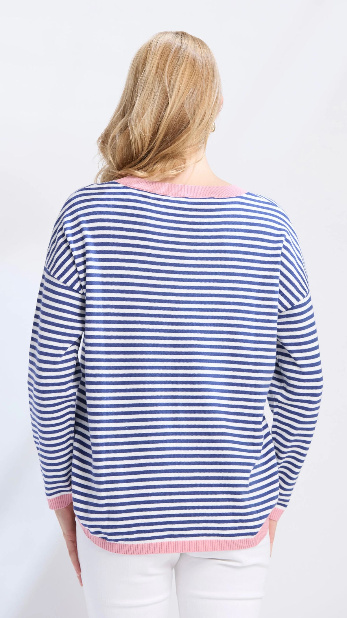 Street Jumper Denim Stripe