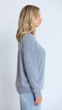 Denver Jumper Grey Marle
