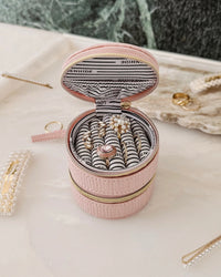 Sofia Jewellery Box Pale Pink