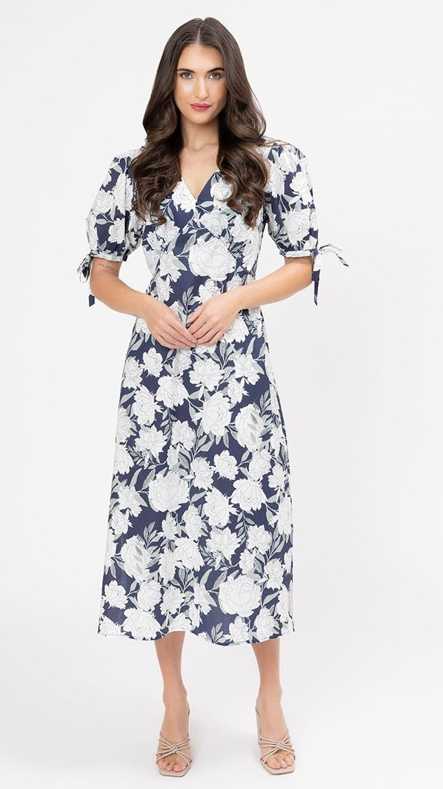 Smart Dress Midnight Sage