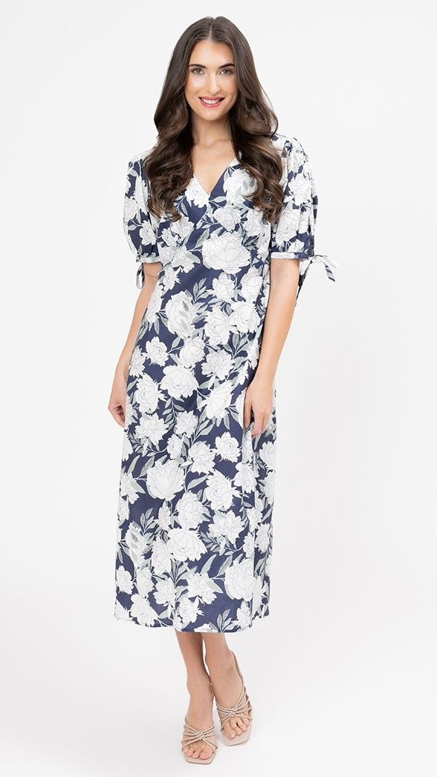 Smart Dress Midnight Sage
