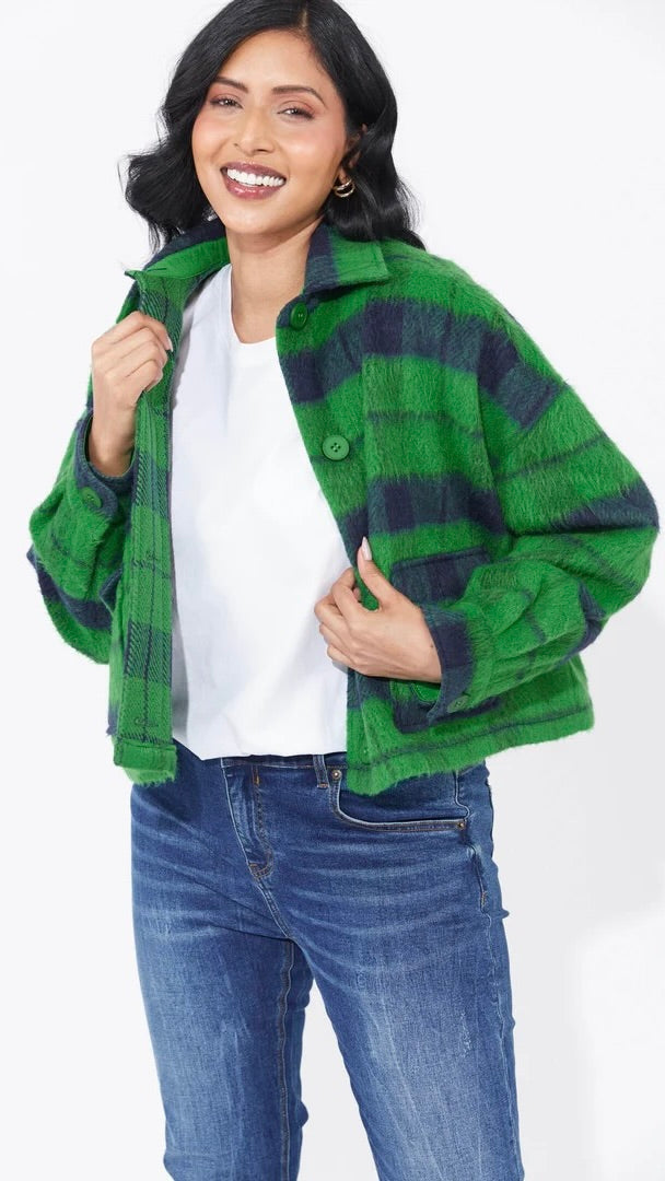 Daytona Crop Jacket Oasis