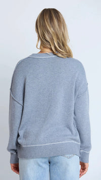 Denver Jumper Grey Marle