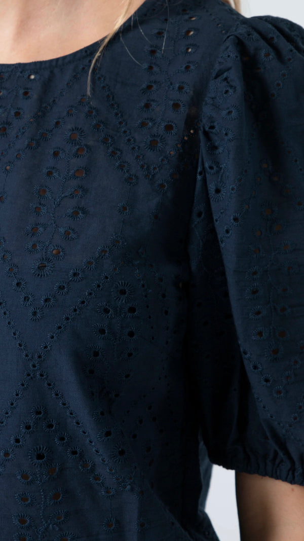 Minnie Top Navy