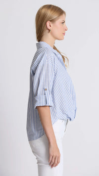 On Repeat Blouse Sea Stripe
