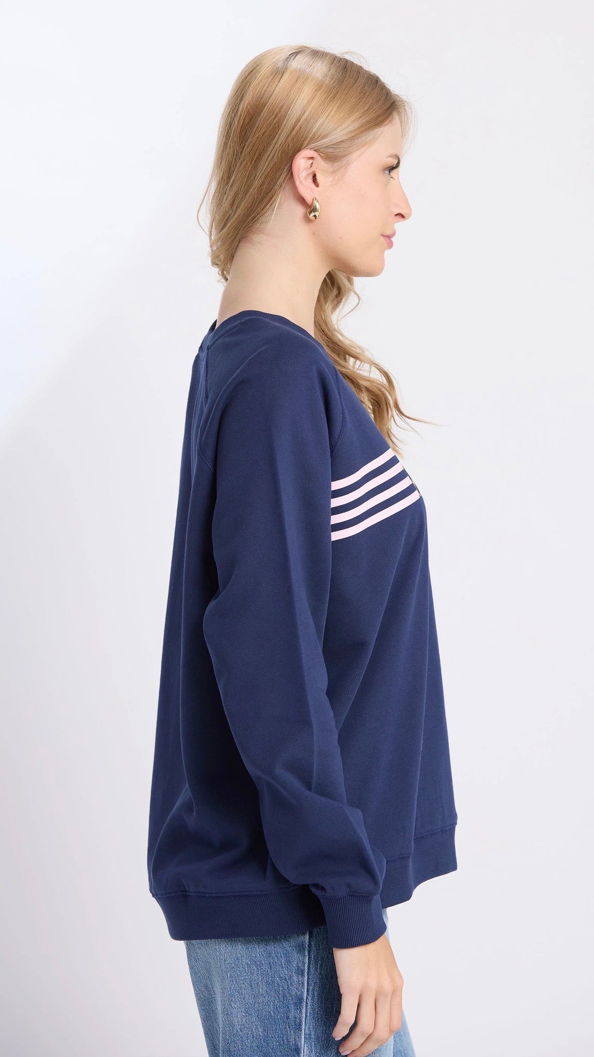 Classic Sweater Navy Star Crossed