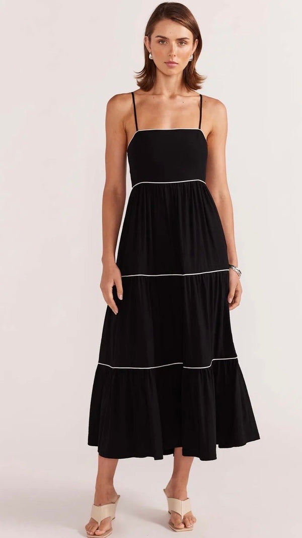 Alexe Tie Back Dress Black