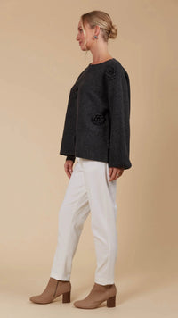 Miru Flower Jumper Ash