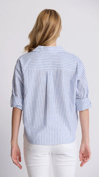 On Repeat Blouse Sea Stripe