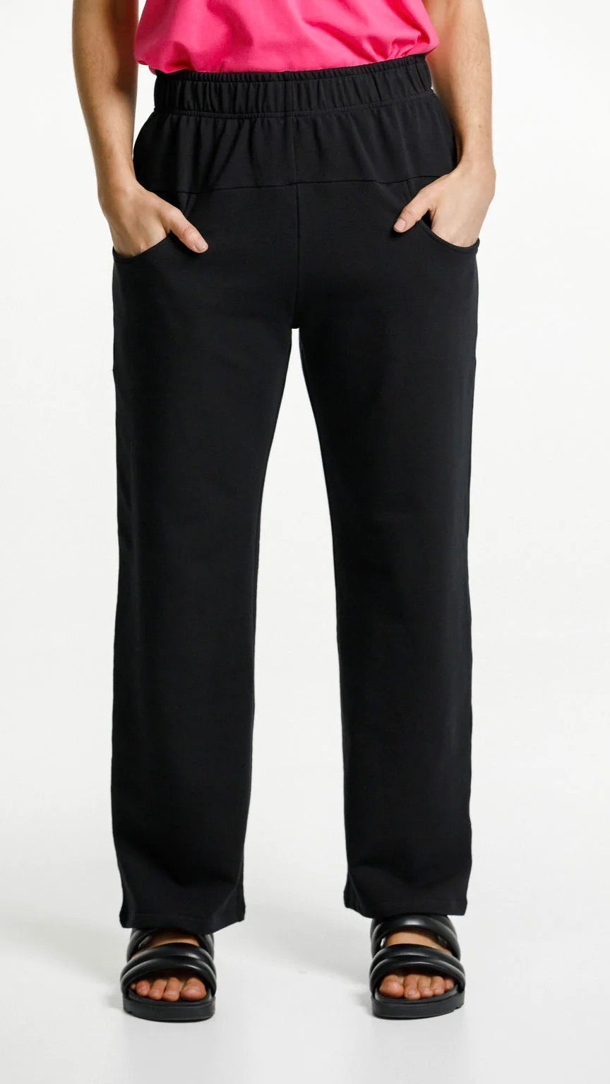 Avenue Pants Winter Weight Black with Matte Black X