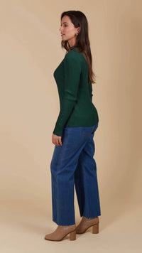 Juno Knit Top Pine