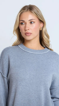 Denver Jumper Grey Marle