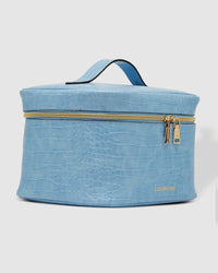 Madrid Beauty Case Croc Chambray