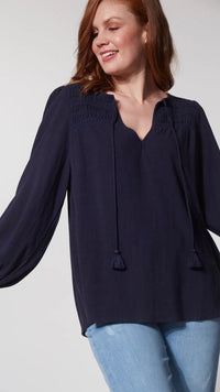 Lauder Blouse Midnight