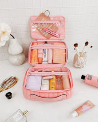 Maggie Cosmetic Case Pink