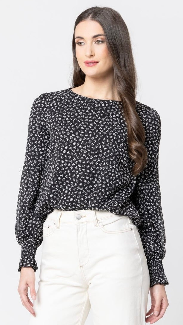 Wishful Top Mono Floret