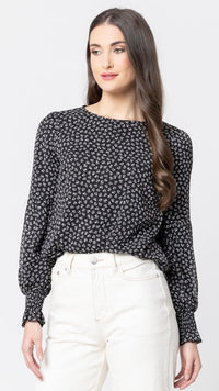 Wishful Top Mono Floret