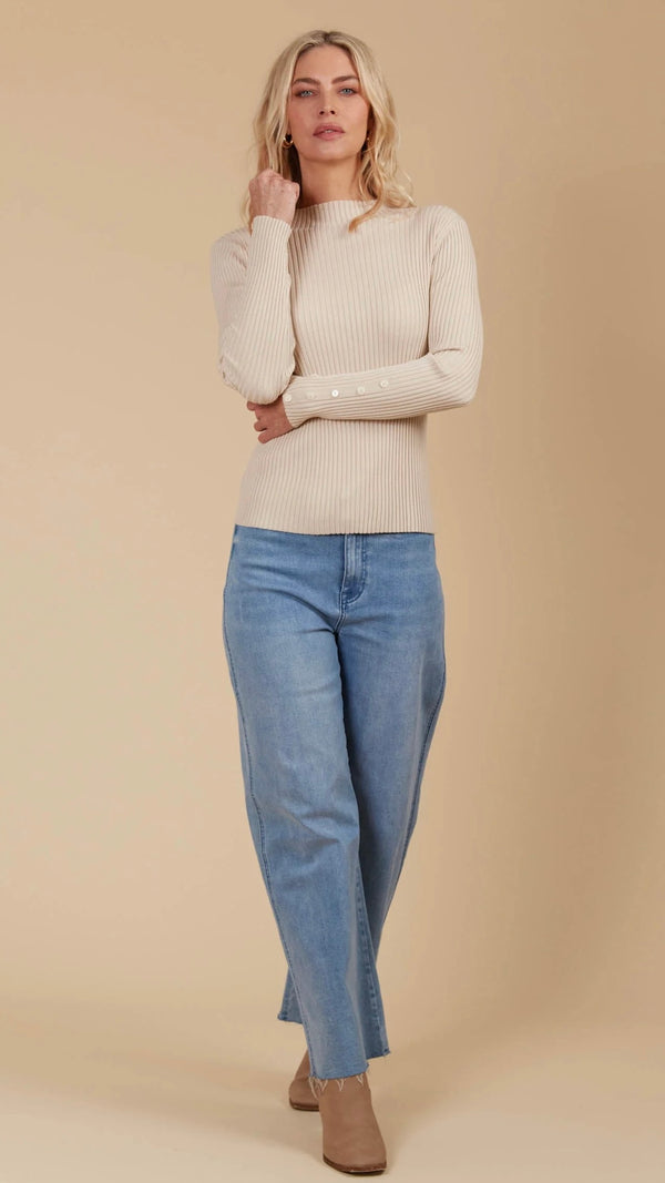 Juno Knit Top Canvas